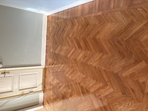 Golv efter renovering