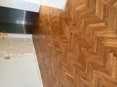 Golv efter renovering