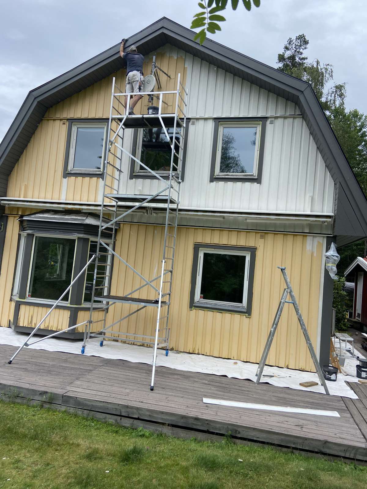 Utvändig målning
